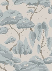 Sandberg Tapete Kristoffer - Misty Blue