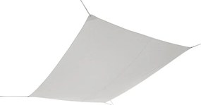 Vela ombreggiante rettangolare bianco 300 x 400 cm