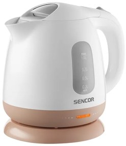 Sencor - Bollitore 1 l 1100W/230V bianco/rosa