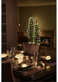 Decorazione natalizia luminosa bianca a sospensione ø 8 cm Celina – Sirius