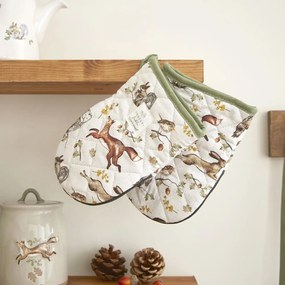 Set di guanti da forno in cotone 2 pz Forest Fable – Cooksmart ®