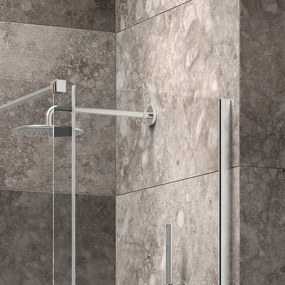 Box doccia 90x170 frameless scorrevole 170 cm fisso 90 cm | KNM4000W-C - KAMALU