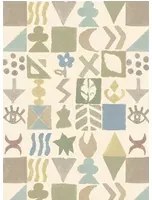 GP & J Baker Carta da parati Potato Print - Sage