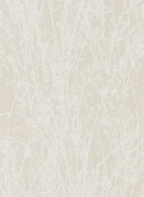 Sanderson Carta da parati Meadow Canvas - White/ Parchment