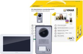 Videocitofono WiFi connesso ELVOX VIMAR K40955 2 fili TFT LCD 7" touchscreen, 6 suonerie