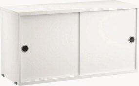 Armadietto con ante scorrevoli String System, larg. 78 x prof. 30 cm