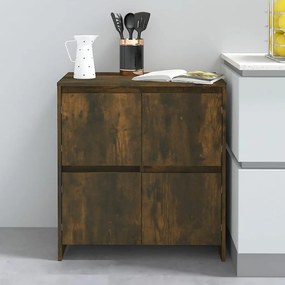 Credenza rovere fumo 70x41x75 cm in truciolato