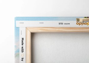 Stampa su tela – Casetta sul mare