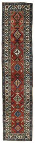 Heriz Tappeto 430x100 Rosso (Iran) Annodato A Mano