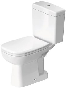 WC monoblocco dcode, sedile incluso P 65 x L 35.5 x H 38.5 cm bianco