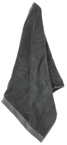 Asciugamano tipo terry grigio scuro in cotone 50x100 cm Comfort – Södahl