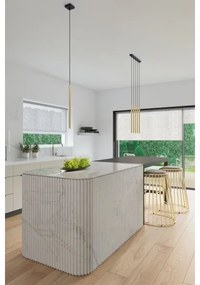 Sollux SL.1195 - Lampadario a sospensione con filo PASTELO 1xG9/8W/230V oro