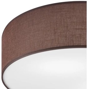 Plafoniera SIRJA DOUBLE 4xE27/15W/230V diametro 45 cm marrone