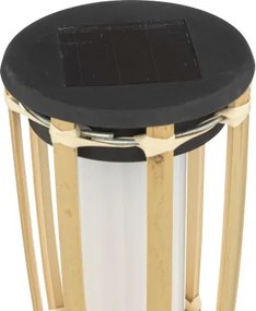 Atmosphera - Lampada solare LED MACEO LED/1,2V 300 mAh IP44 bambù