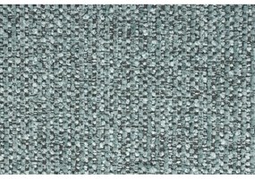 Poltrona blu polveroso con rivestimento in bouclé Oolong – Zuiver