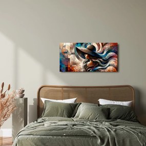 Quadro su tela – Ritratto astratto di donna