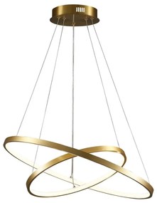 Lampadario LED a sospensione con filo LEA LED/35W/230V 4000K diametro 60 cm oro