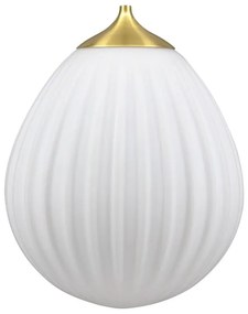 Paralume in bianco-oro ø 27 cm Around the World Medium - UMAGE