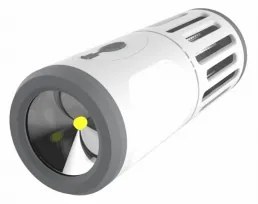 Lampada portatile ricaricabile a LED con una trappola per insetti LED/6W/1800 mAh IPX4 bianco/grigio
