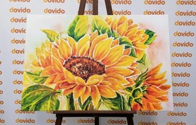 Stampa su tela – Splendido girasole