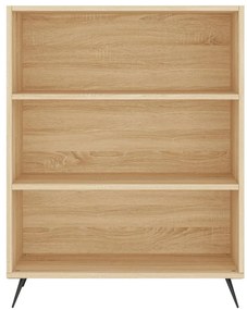 Libreria Rovere Sonoma 69,5x32,5x90 cm in Legno Multistrato