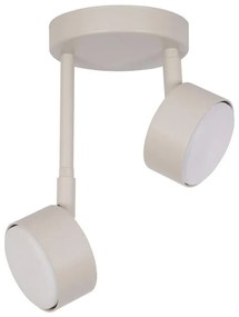 Lampadario a sospensione con supporto rigido NEMO 2xGX53/12W/230V beige