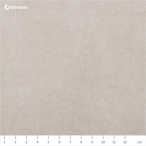 Letto matrimoniale beige imbottito con rete inclusa 160x200 cm Tulsa – Ropez