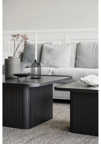 Tavolino in rovere nero 80 x 80 cm Sullivan - Rowico