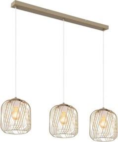 Globo 15965-3H - Lampada a sospensione su cavo DICHTI 3xE27/40W/230V