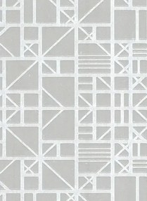 Arte International Carta da parati Window - Hellgrau