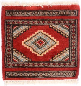 Bokhara Tappeto orientale 30x30 (Pakistan) Annodato A Mano