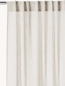Set di 2 tende semitrasparenti Ibiza, larg. 135 cm