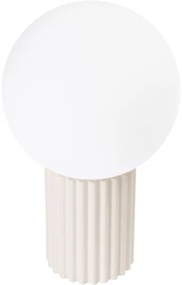 Sollux SL.1721 - Lampada da tavolo HALO 1xG9/8W/230V diametro 12 cm color crema