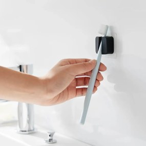 Portaoggetti multifunzione in silicone nero in set da 2 Film Hook - YAMAZAKI