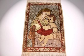 Hereke Tappeto orientale 30x50 (Tacchino) Annodato A Mano