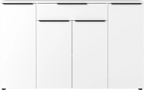 Cassettiera bassa bianca 161x101 cm Mailand - Germania