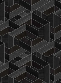 Coordonne Carta da parati Hexagon - Coal