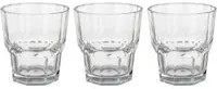 Set 3 bicchieri acqua in vetro Serenity Pasabache