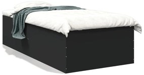 Giroletto Nero 75x190 Cm İn Legno Multistrato /