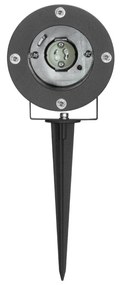 Faretto da Giardino con Picchetto GU10 - Nero