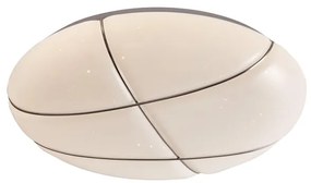 Plafoniera LED moderno Antea, bianco Ø 48.5 cm, luce naturale NOVECENTO