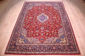Isfahan Tappeto 300x210 (Iran) Annodato A Mano