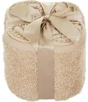 Set 4 lavette asciugamani cotone talpa 30x30 cm Pop Corn