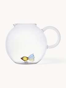 Brocca in vetro borosilicato fatta a mano Animal Farm, 2,4 L