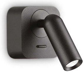 Ideal Lux - Luce Spot da parete a LED BEAN LED/3W/230V CRI 90 nero