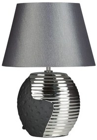 Lampada da tavolo in colore nero/argento ESLA Beliani