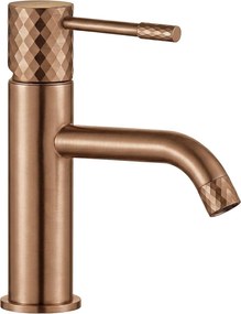 Rubinetto da lavabo Rea Lungo Diamond Brush Copper