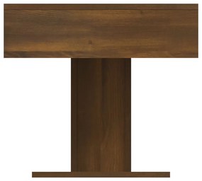 Tavolino da Salotto Rovere Marrone 96x50x45cm Legno Multistrato