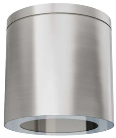 Applique da soffitto IP54 GU10 in Alluminio e Vetro - Inox Colore del corpo Inox