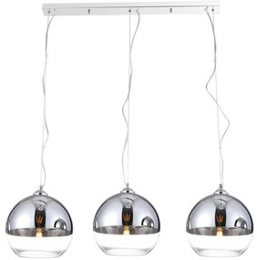 Azzardo AZ4751 - Lampadario su corda BALL 3xE27/40W/230V
